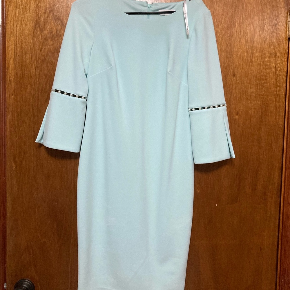 mint Calvin Klein dress - Picture 3 of 4